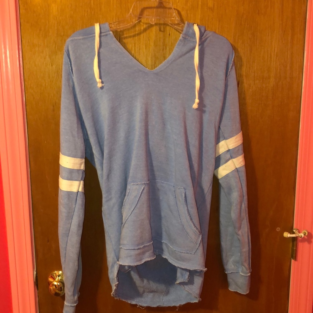 Blue sweatshirt